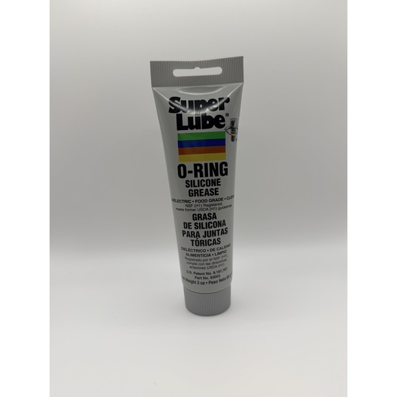 Silicone O-Ring Grease Non-Curing Compound (Translucent White, 3oz Tube) | NS... - Picture 1 of 3